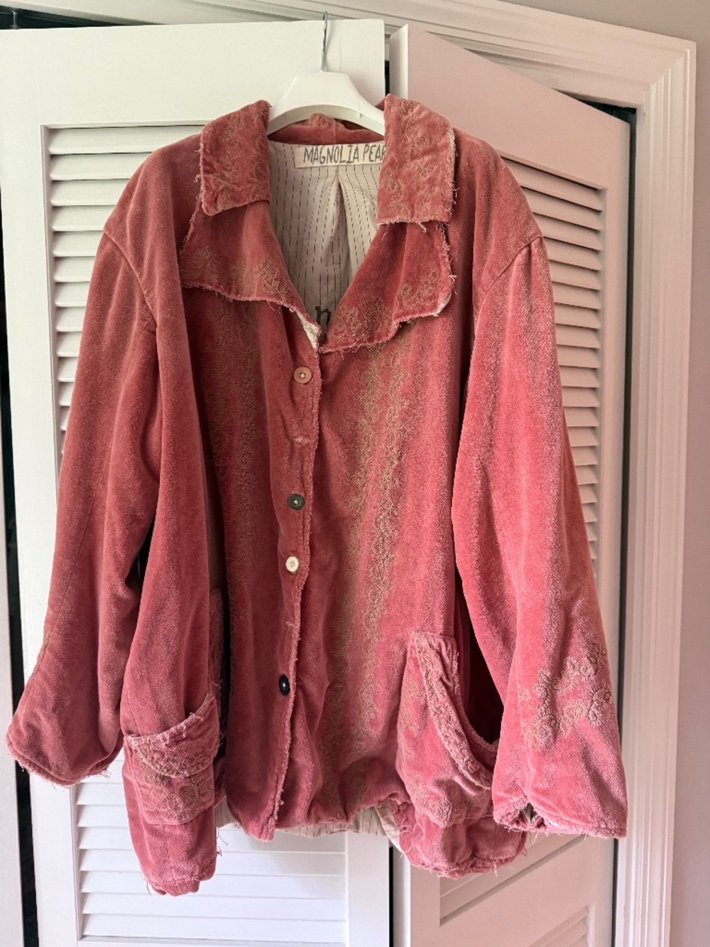 Magnolia Pearl Velvet Rosalie Jacket